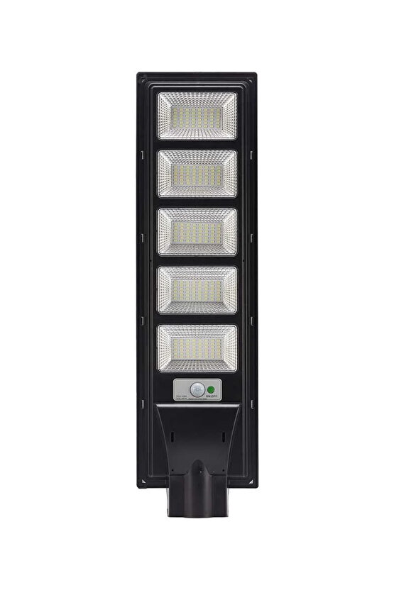 500 Watt, 40000 Lümen 6500K Beyaz Işık, Fotoselli, Sensörlü, Kumandalı Güneş Enerjili Bahçe Armatürü