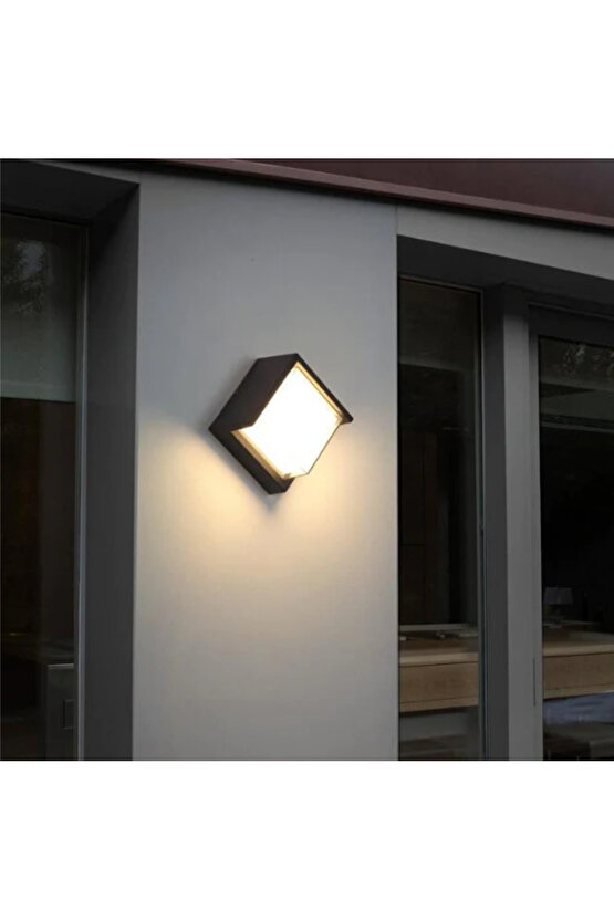 12W 3000K GÜNIŞIĞI DIŞ MEKAN LEDLİ DEKORATİF DUVAR APLİĞİ