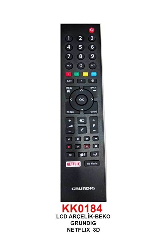 Rc 330480501b Rm-l271b Netflıx Tuşlu Lcd-led Tv Kumanda (ts5187r-a1)