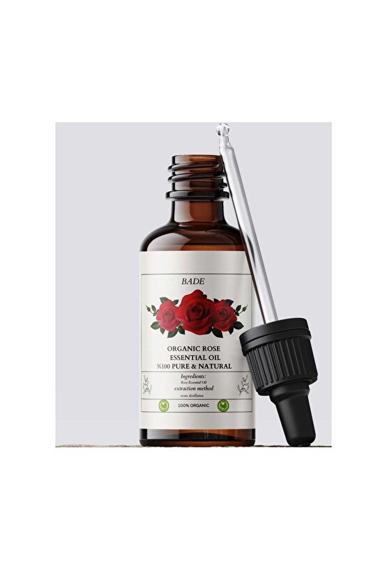 Kırmızı Gül Esansiyel Uçucu Koku Yağı Difüzör Esansı Buhurdanlık Aromaterapi Yağı 10ml