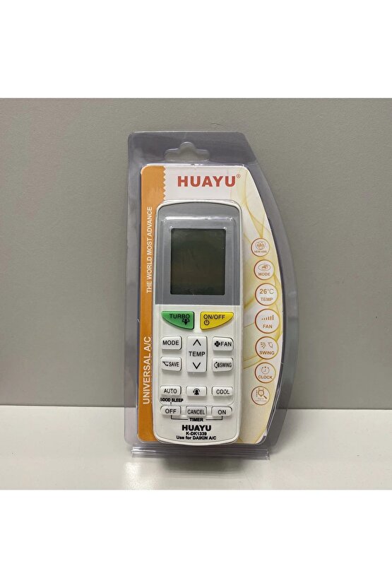 Daikin Arc480a1 Uyumlu Klima Kumandası