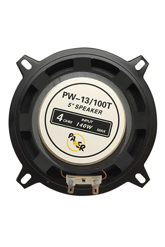 Pw-13t 13 Cm 4 Ohm 100 Watt Tweteerlı Tekli Hoparlör