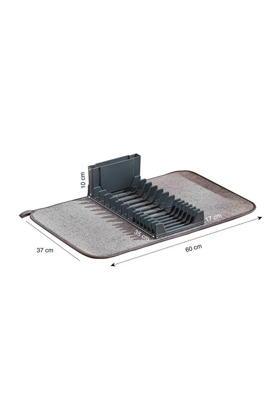 Katlanabilir Bulaşıklık – Su Emici Tabanlı, Pratik ve Şık Mutfak Düzenleyici