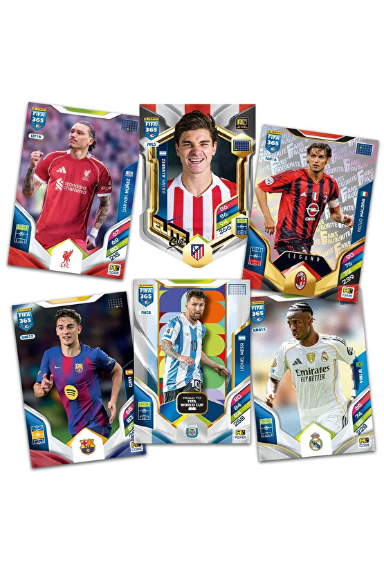 Panini FIFA 365 Adrenalyn XL 2026 Metal Kutu Paketi - Futbolcu Kartları - Trading Oyuncu Kartı - Fif