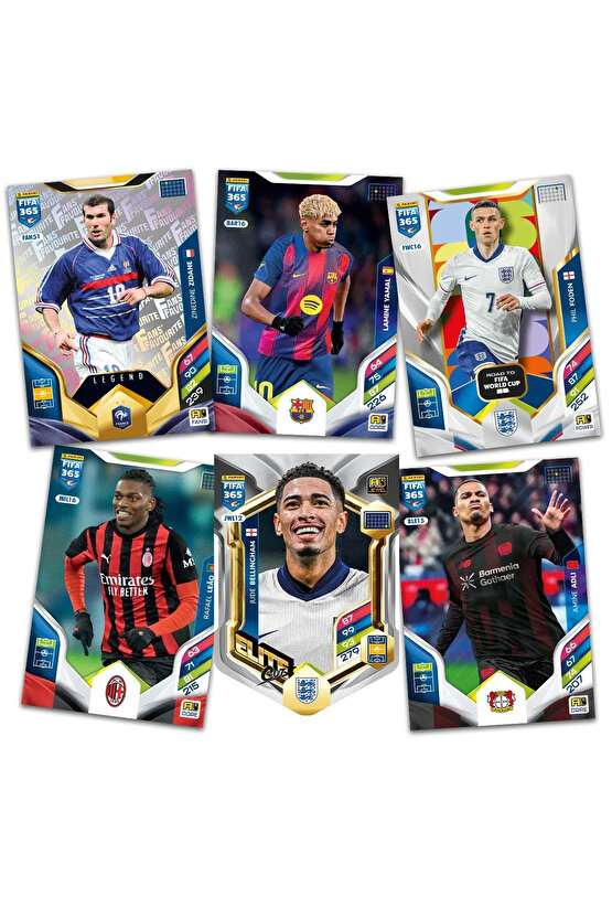 Panini FIFA 365 Adrenalyn XL 2026 Metal Kutu Paketi - Futbolcu Kartları - Trading Oyuncu Kartı - Fif