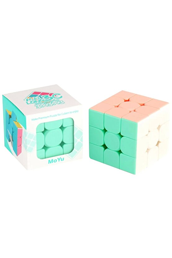 Orijinal MoYu Macarons 3x3 Küp - Moyu Speed Cube - Moyu 3x3 Zeka Küpü - Zeka Küpü - Rubik Küp