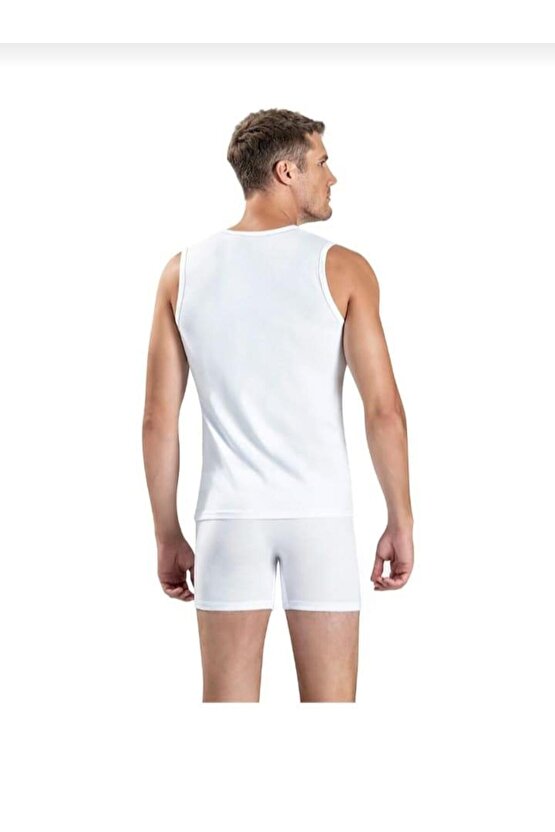 JİBER 123 ERKEK SIFIR KOL V YAKA ATLET 10 ADET