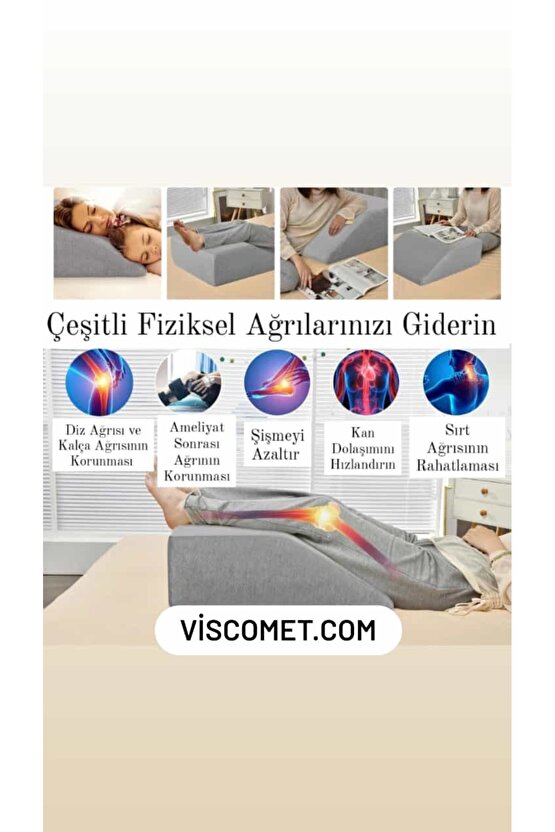 Diz Destek Aparatı - Diz Ameliyatları Sonrası - Kalça Ağrısı Rahatlatıcı Minder