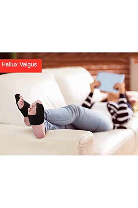 Halluks Valgus Başparmak Düzeltici Gece Ateli Ayak Başparmağı Kemik Düzeltme Aparatı