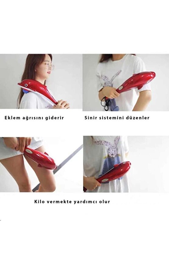 Yunus Şeklinde Masaj Aleti (KIRMIZI)