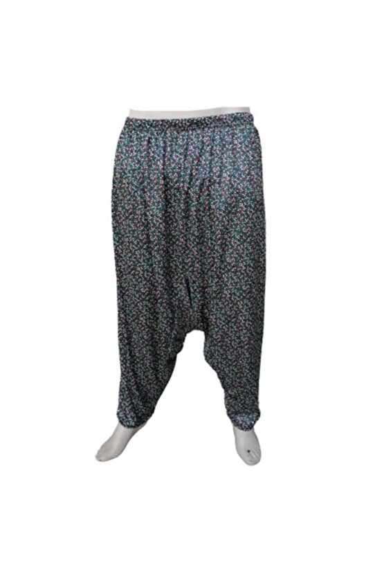 Bayan Şalvar Çiçekli Şalvar Desenli Bayan Şalvarı Şalvar I-2