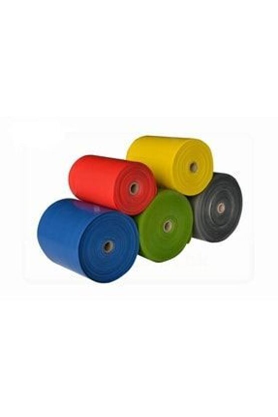 Maxi Pilates &Yoga Egzersiz Bandı , Theraband Sarı Renk(en Hafif) 1.5 Mt