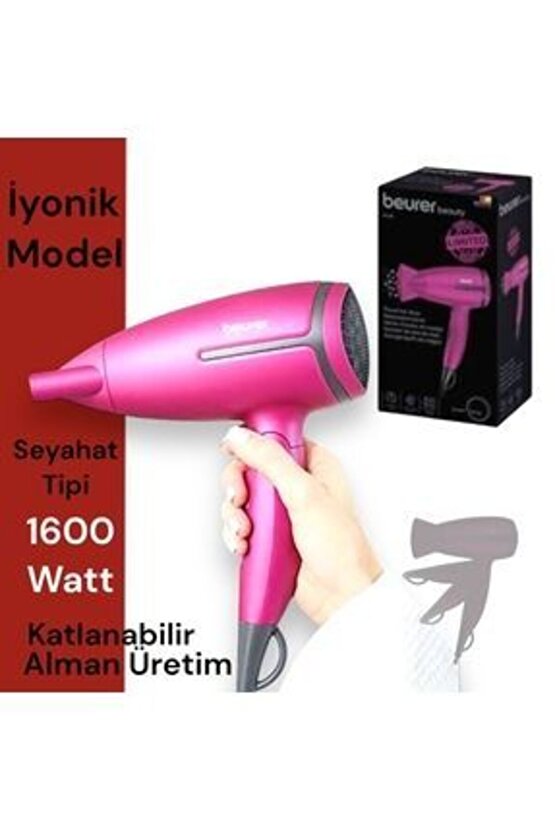 Makinesi Seyahatte Kullanım Alman MalıHc 25 Saç Kurutma