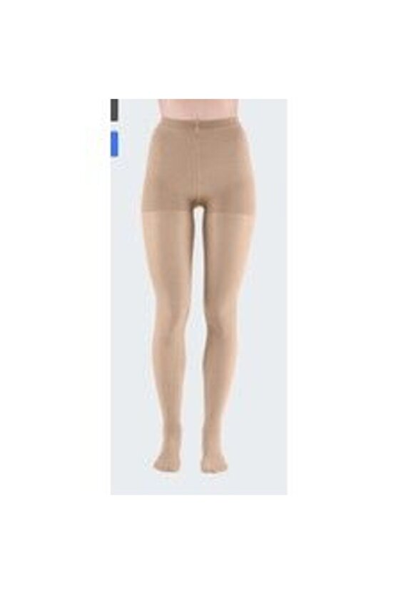 Duomedccl 1 Külotlu Kapalı Burun Bej Renkli Çorabı