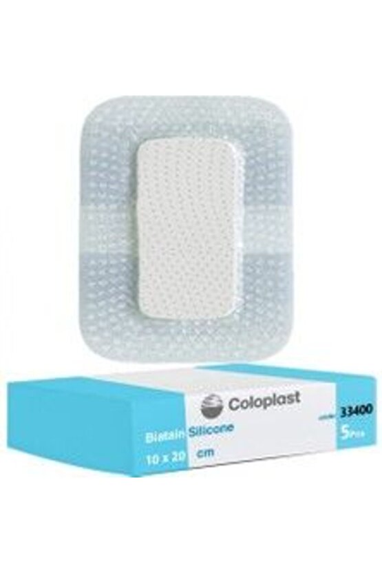 Coloplast 33400 Biatain Silikon Yapışkan Köpüklü 10 cm x 20 cm