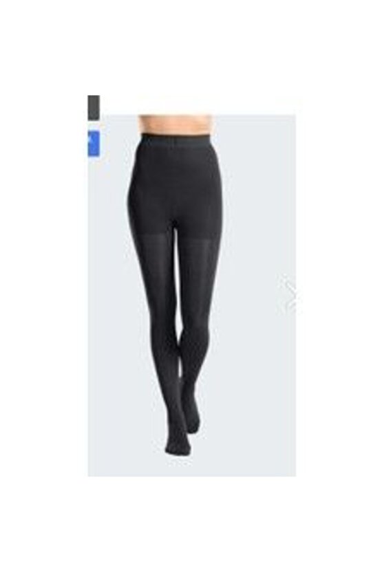 Duomedccl 1 Külotlu Kapalı Burun Siyah Renkli Çorabı