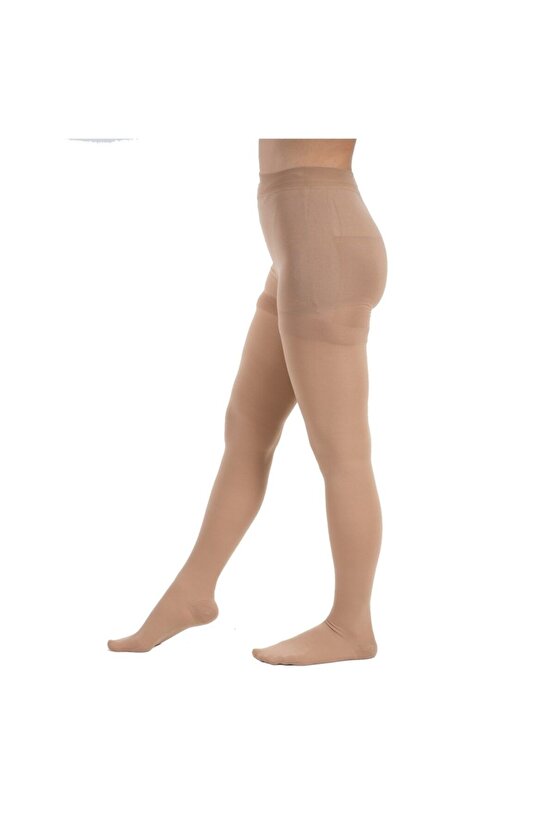 CCL2 Külotlu Hamile Çorabı (Bej) – Maksimum Konfor ve Destek