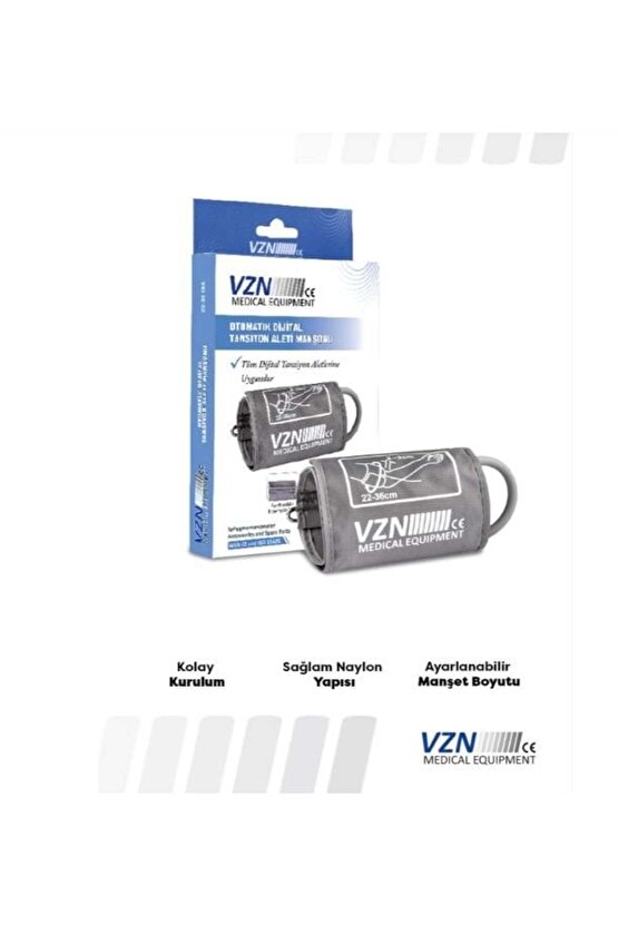 Otomatik Dijital Tansiyon Aleti Kol Manşonu