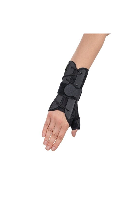Bağcıklı Başparmak Destekli El Bilek Ateli Fileli - Beden: Sağ (w 320-sag)