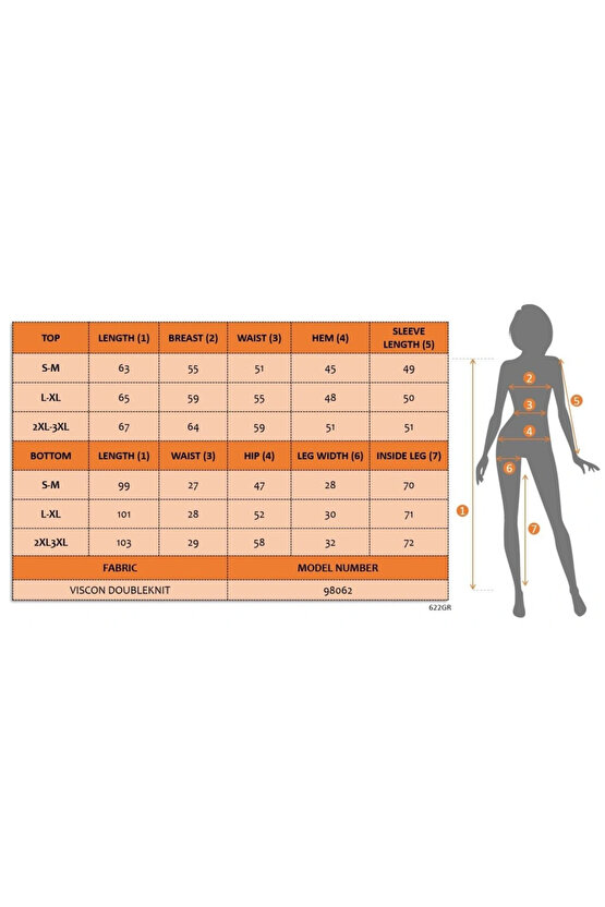 Kadın Uzun Kollu Bisiklet Yaka Yandan Fermuarlı Viskon Iki Iplik Bluz Ve Pantolon Ikili Takım