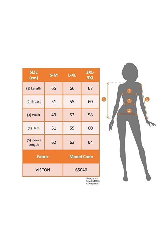 Kadın Uzun Kollu Bisiklet Yaka Viskon Bluz