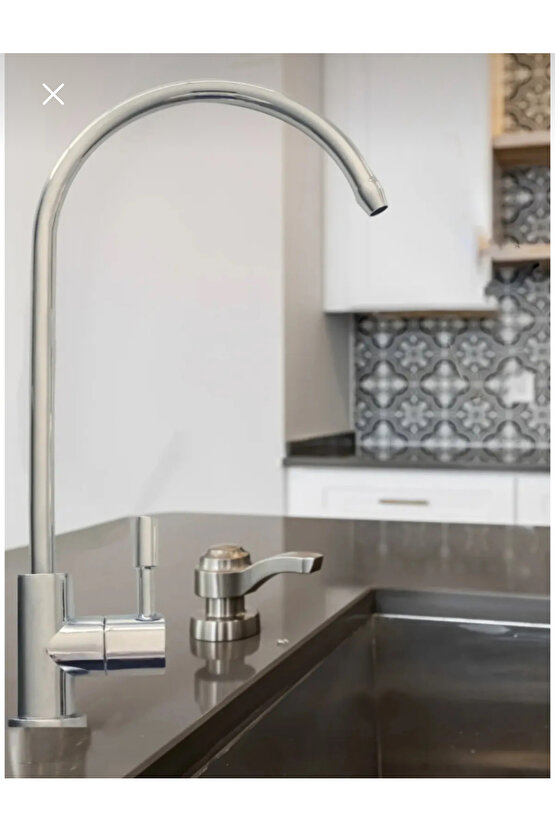 Krom aç kapa arıtma musluğu su filtreleme musluğu