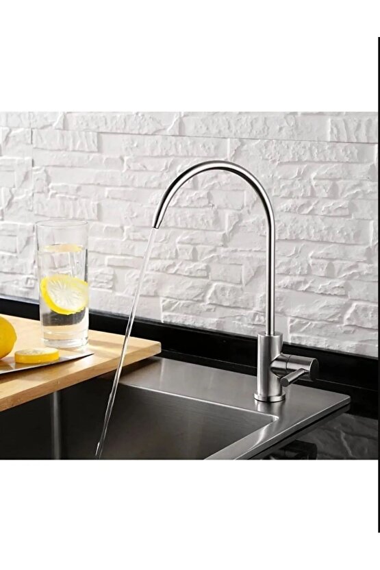 Su Arıtma Musluğu Paslanmaz Çelik