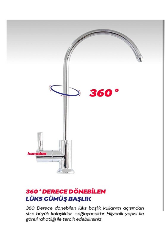 Lüks Su Arıtma Musluğu