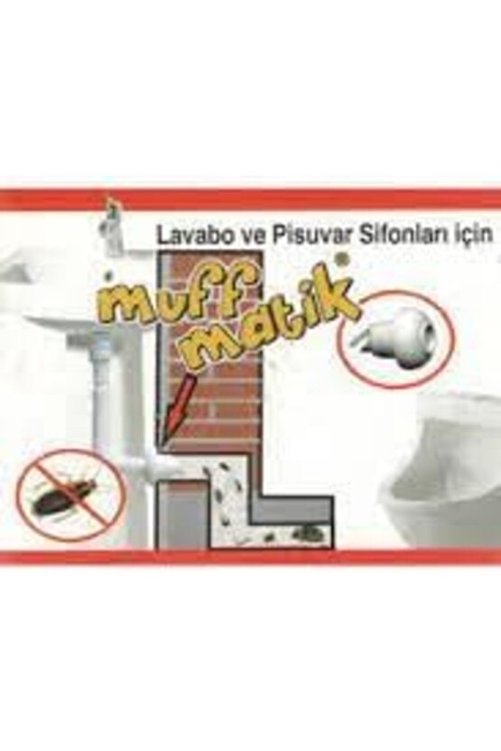 trendzoom Mufmatik Muffmatik Koku Önleyici Lavabo Sifonu Çekvalfi (3 Adet) modatrack 224120