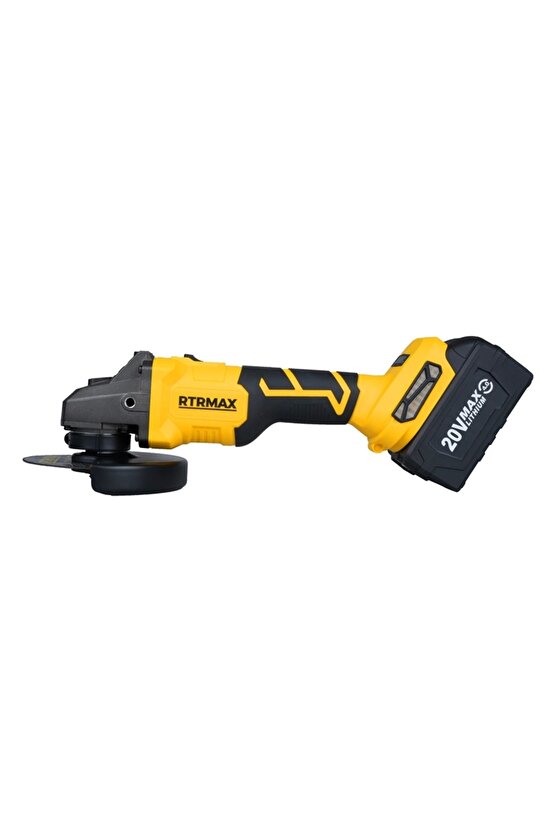 Akülü Avuç Taşlama Kömürsüz 115mm 8.500rpm 2x4 Ah Akü S-lıon Rts5050