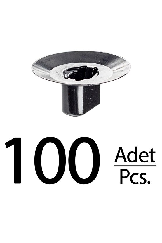 Renault Dacia Fiat için Bagaj Davlumbaz Klips - 100 Adet