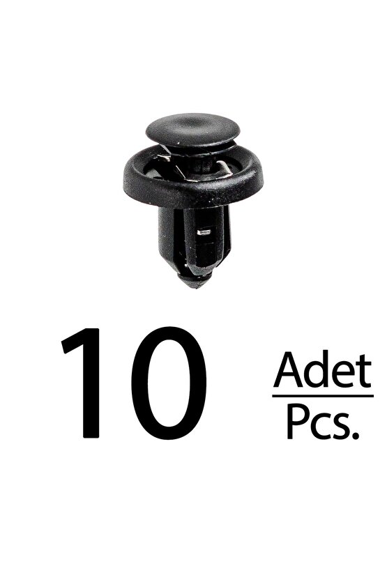 Honda Crosstour Odyssey Piilot için Tampon Klips - 10 Adet