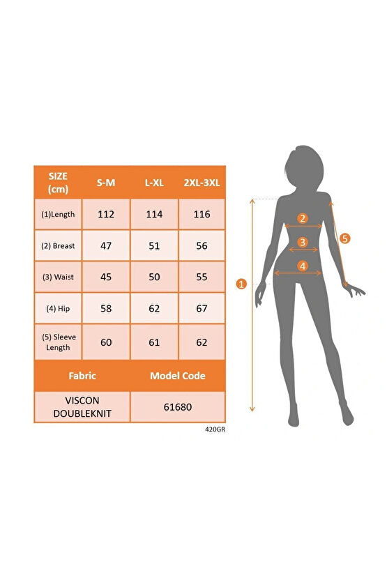 Kadın Uzun Kollu Yakalı Midi Viskon Iki Iplik Elbise