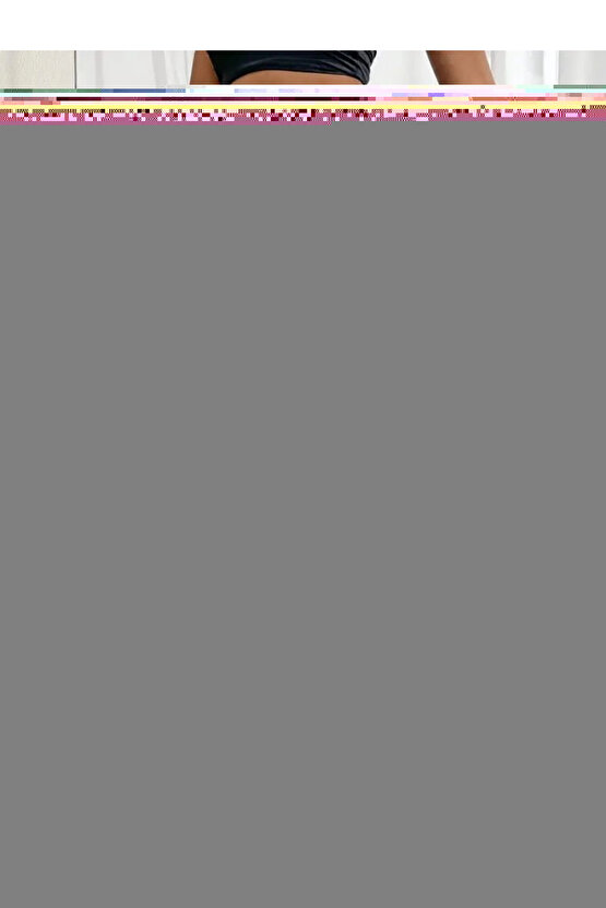 Kadın Yüksek Bel Yan şerit Deri Detay Fermuarlı Dalgıç Tayt