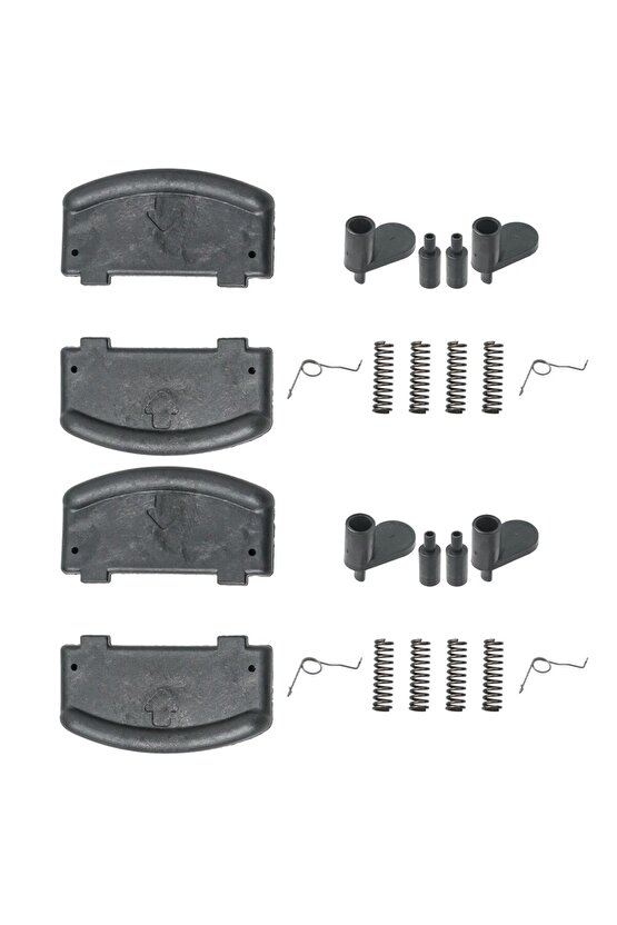 Ford Transit T18 için Sürgülü Cam Mandalı-Tam Set-2 adet