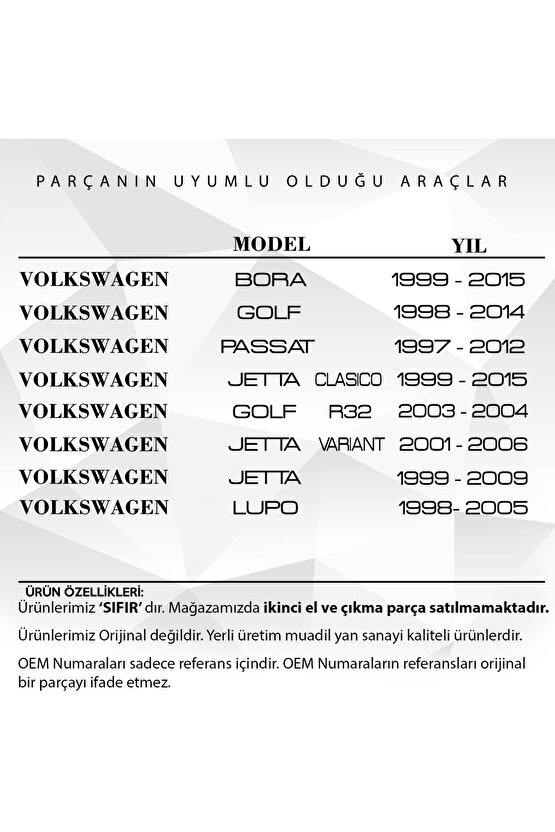 Volkswagen, Seat, Skoda Audi Için Kapı Döşeme Klips-10 Adet