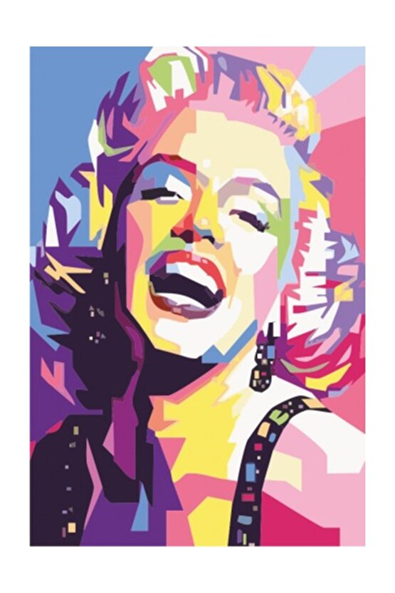 Myrlen Monroe Retro Vintage Ahşap Poster