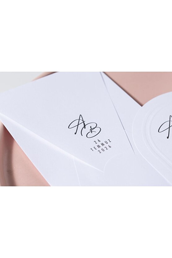 DAVETİYE 7087 DÜĞÜN KINA NİKAH NİŞAN 50 ADET (BASKISIZDIR)