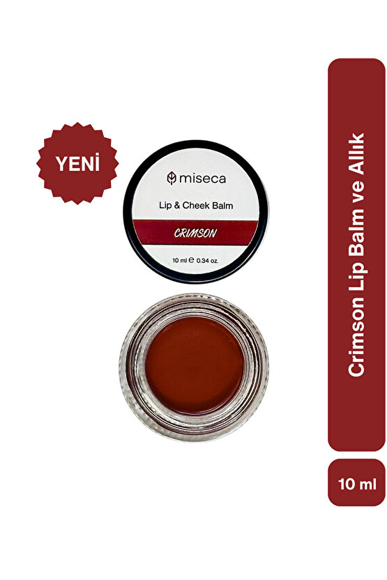 Crimson Lip Balm ve Allık 10 ml