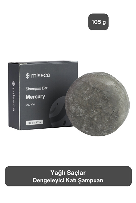 Mercury Yağlı Saçlar Dengeleyici Katı Şampuan 105 G