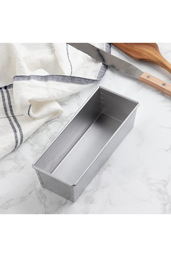 Narkalıp Paslanmaz Çelik Baton Ekmek Pişirme Kalıbı Boy 25cm En 8cm Derinlik 6cm