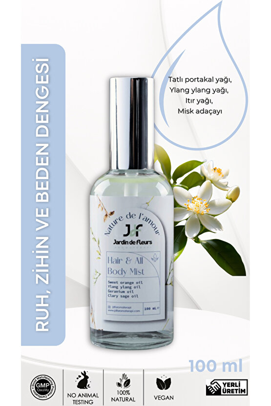 Nature De Lamour Saç Ve Vücut Misti