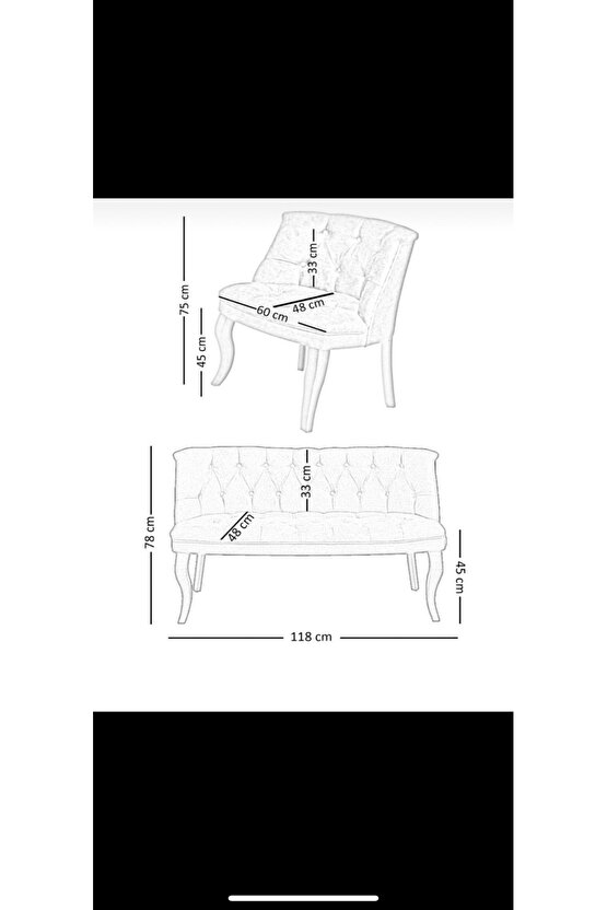 Nev elizzan çay seti koltuk takımı mavi berjer koltuk puf