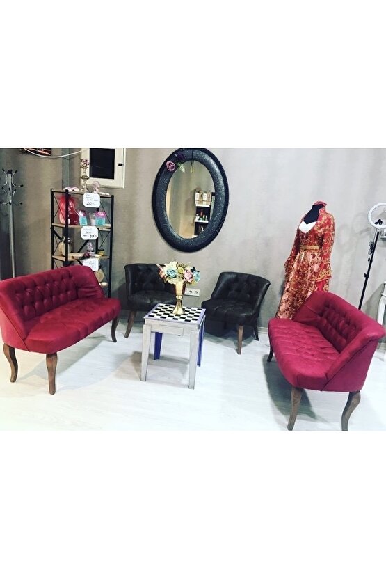 Çay Seti Koltuk Balkon Takımı 2 +2+1+1