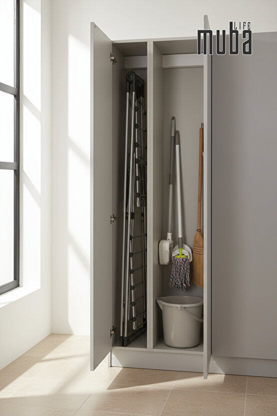 Çift 2 Katlı Çamaşır Kurutmalık Borulu Askılık 2 Katlı Çamaşır Kurutma Askısı Borulu