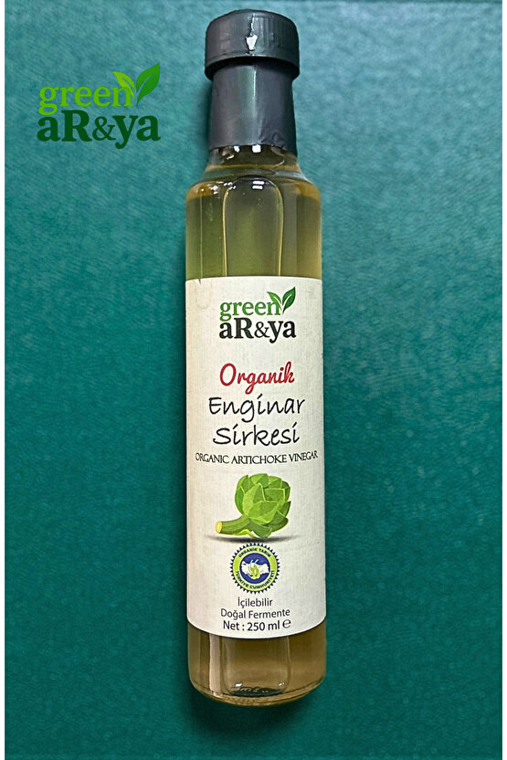 green aR&ya Organik Enginar Sirkesi 250ml