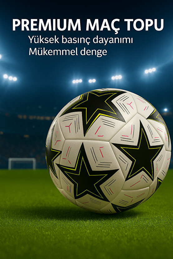Premium Şampiyonlar Ligi Futbol Topu 01