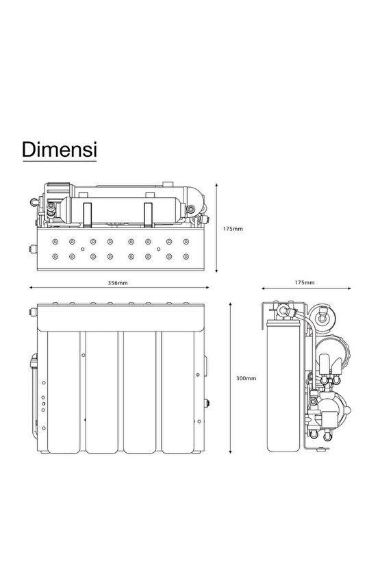 Tezgah Altı Su Arıtma Cihazı Vitopure S4-ro-u Ters Ozmoz