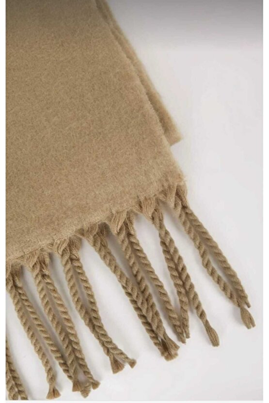 Puffy Yumuşak Dokulu Soft Atkı Omuz Şalı