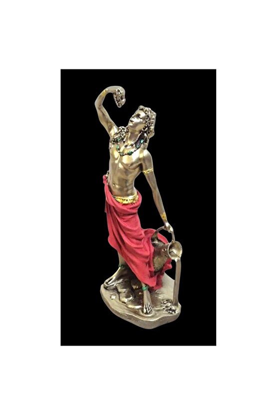Bacchus (Dionysos) Şarap Tanrısı Heykeli – 28 cm El Yapımı Mitolojik Dekor